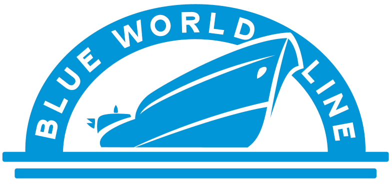 Blue World Line logo — maritime shipping carrier