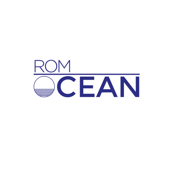 Romocean logo — maritime shipping carrier